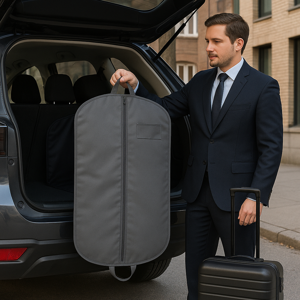 Folding Nylon Suit Cover - 40"