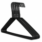 Black Metal Coat Hangers - Plain